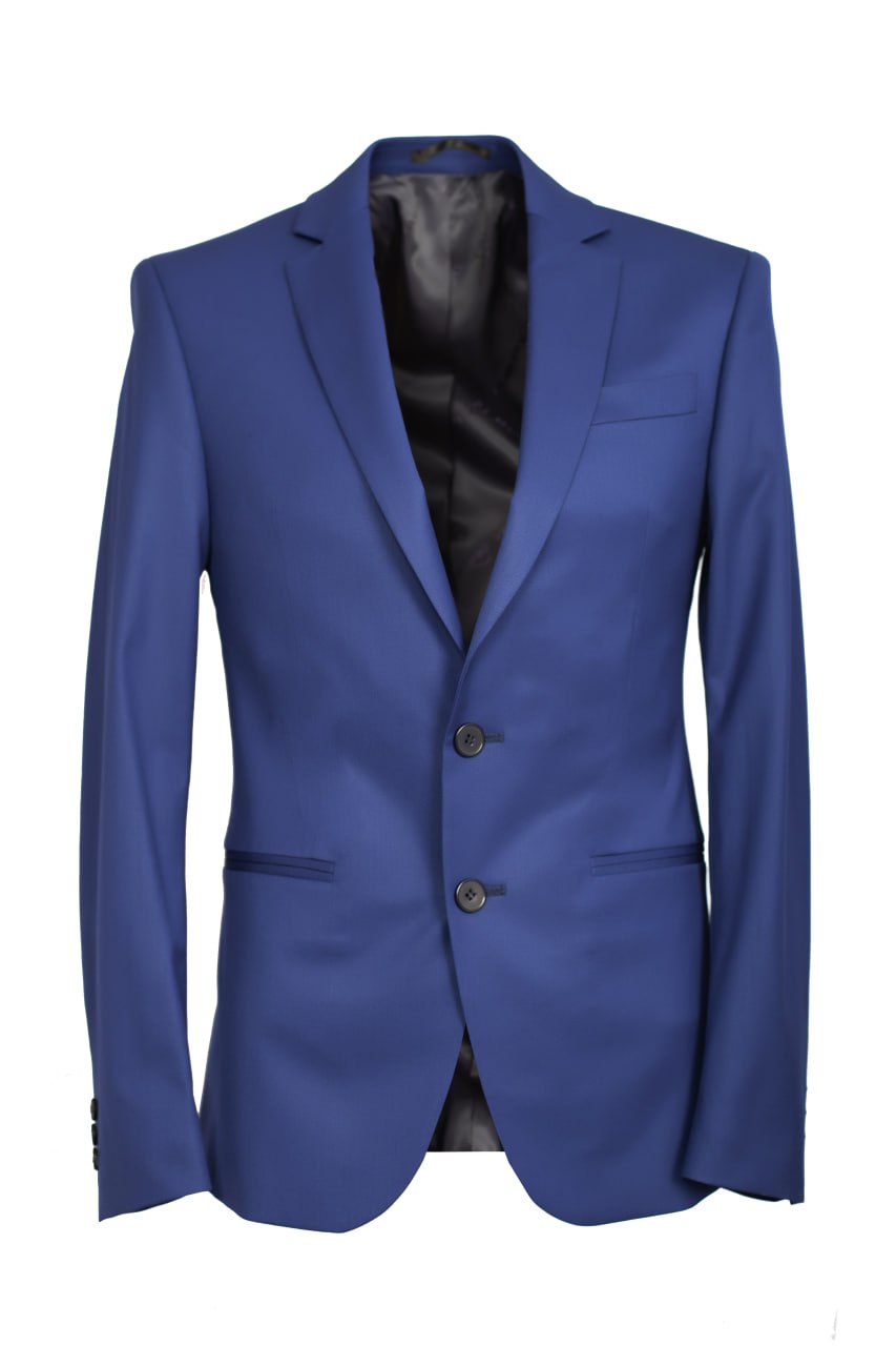 Costume 2 bouton - Bleu
