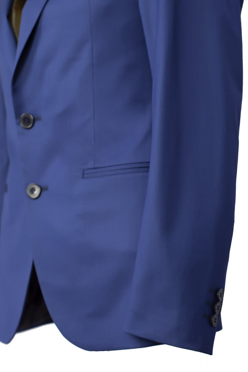 Costume 2 bouton - Bleu
