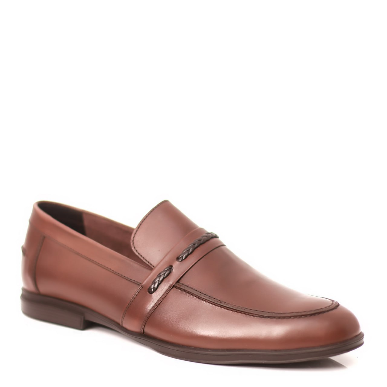 Mocassin En Cuir Souple - Marron