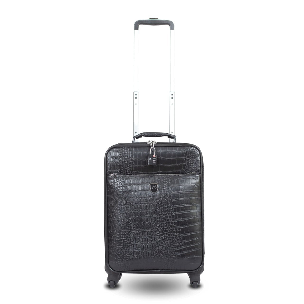 Valise Ara Blanco Croco Petite