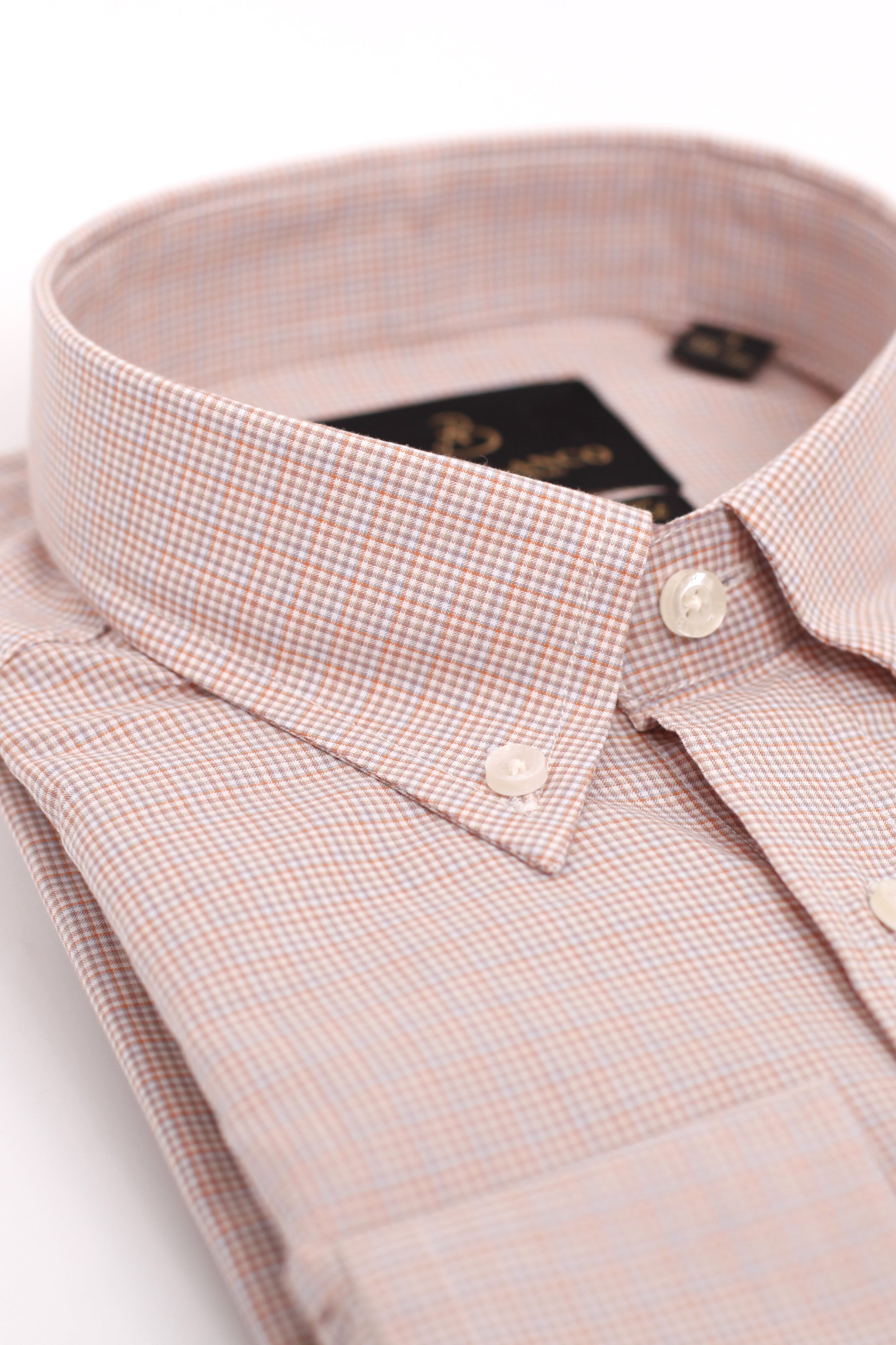 Chemise homme orange