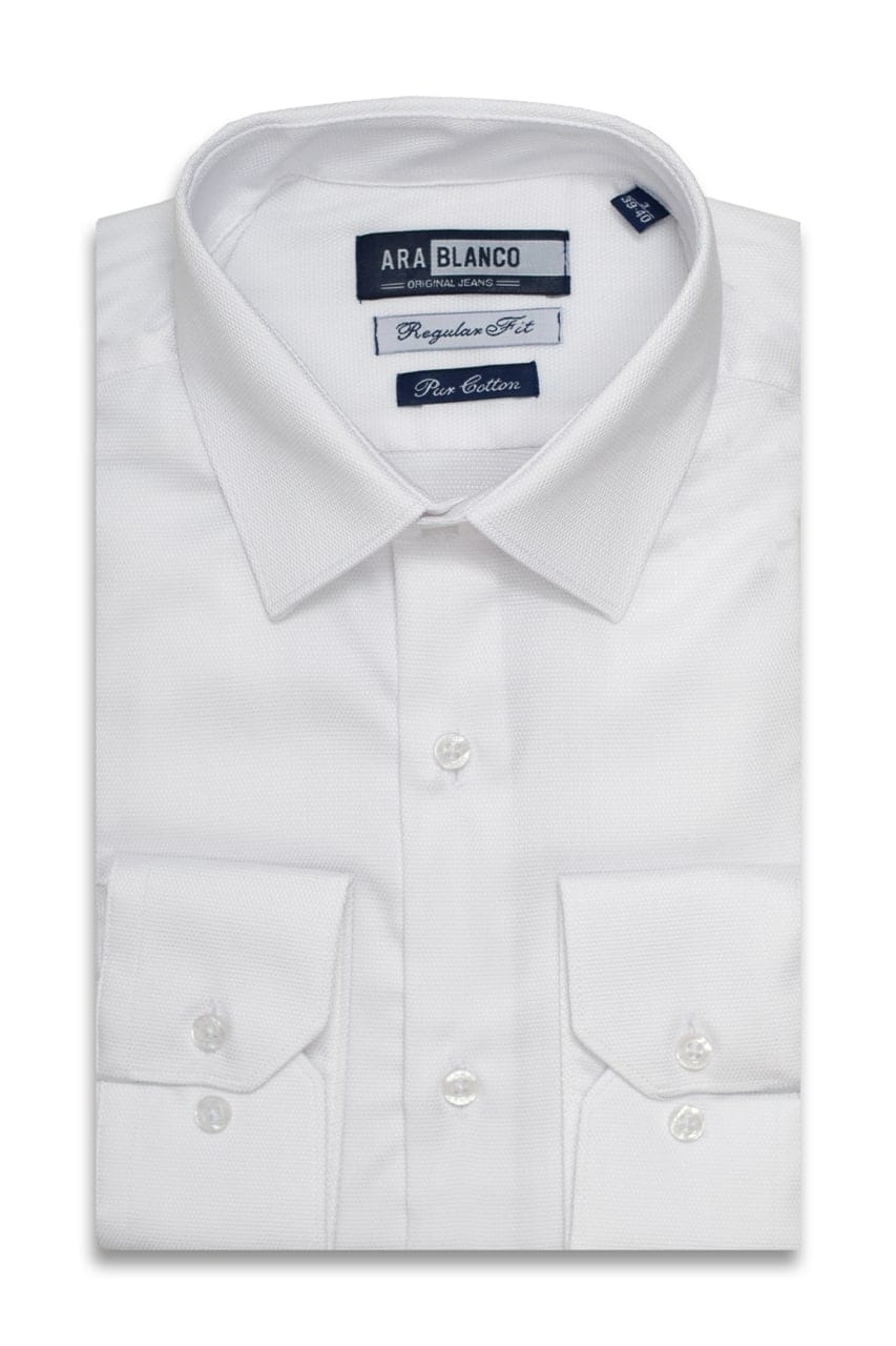 Chemise Manche  Blanc Crème