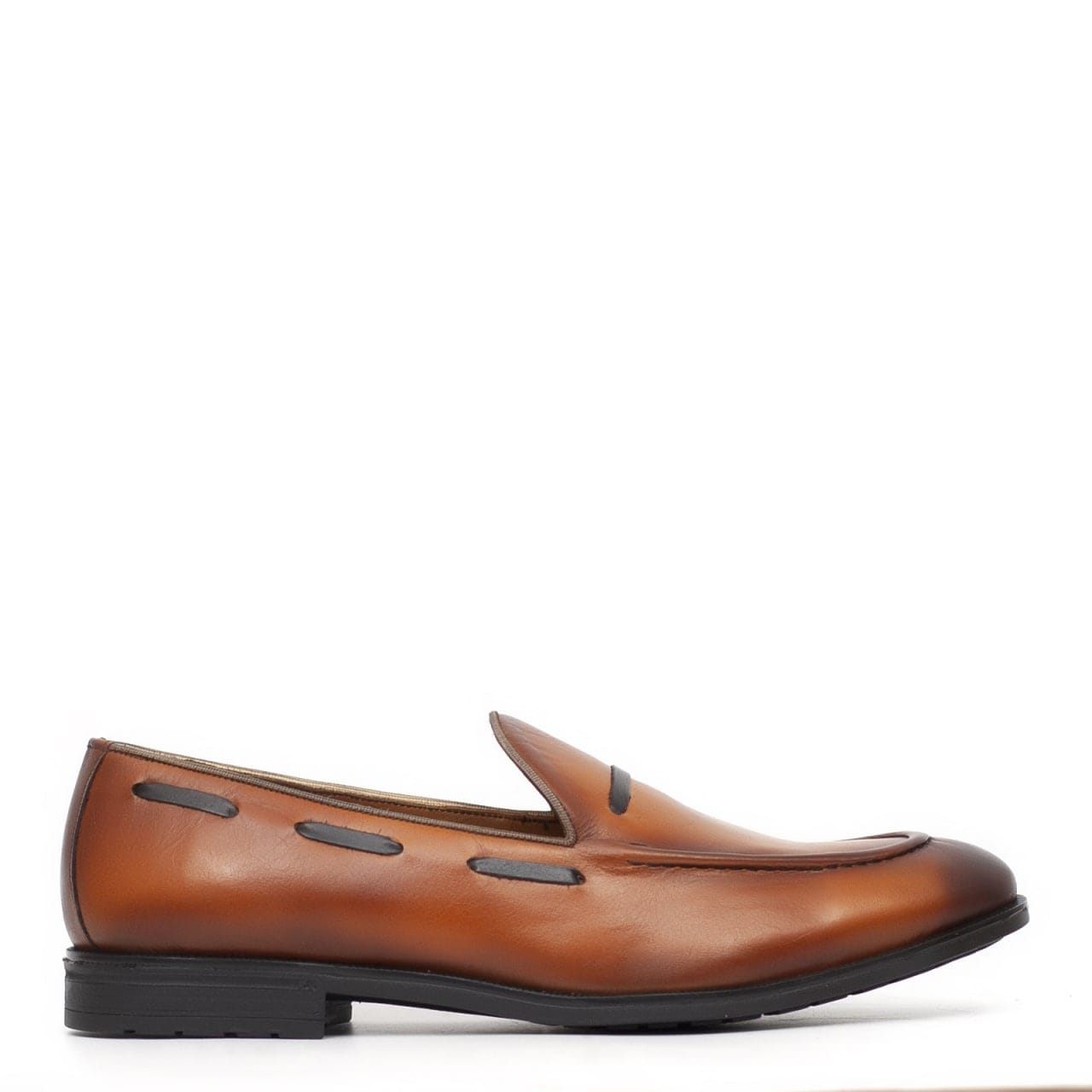 Chaussure Cuir Marron