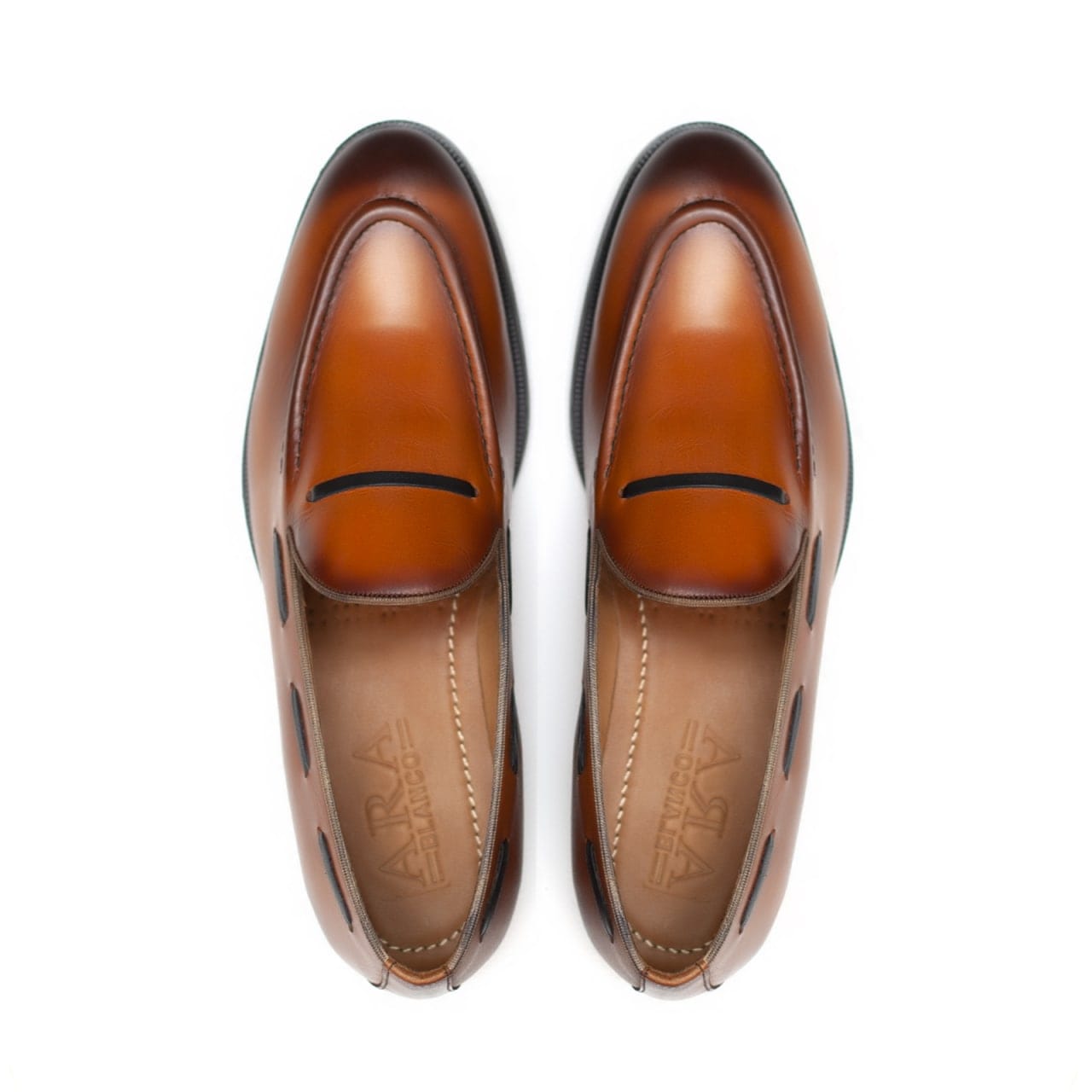 Chaussure Cuir Marron