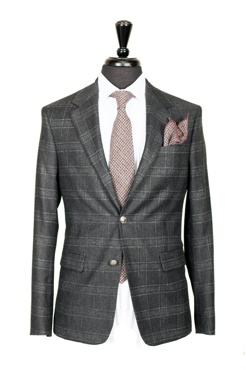 Veste&blazer Classique En Laine  Gris Foncé