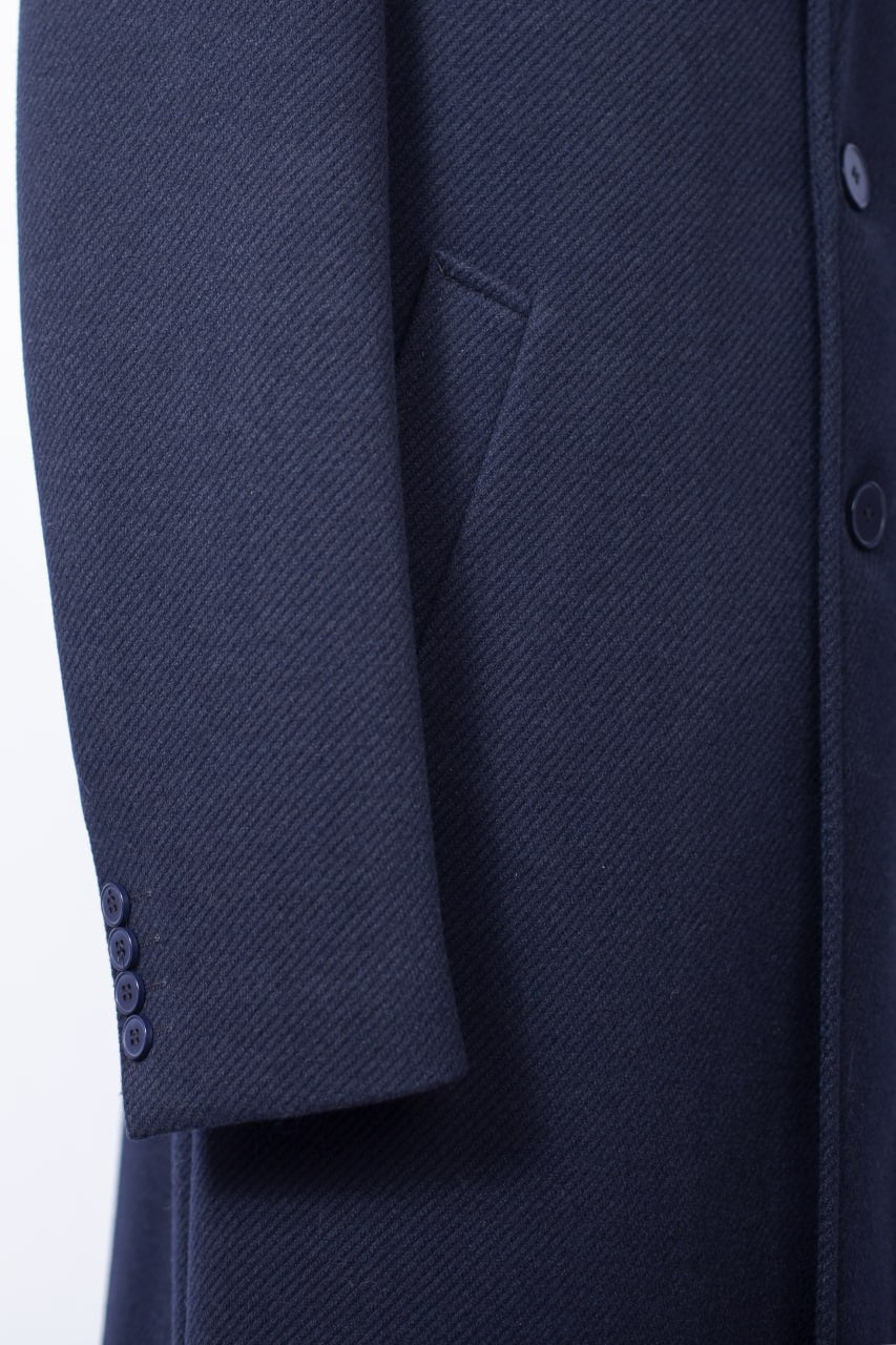 Manteau Bleu De Nuit
