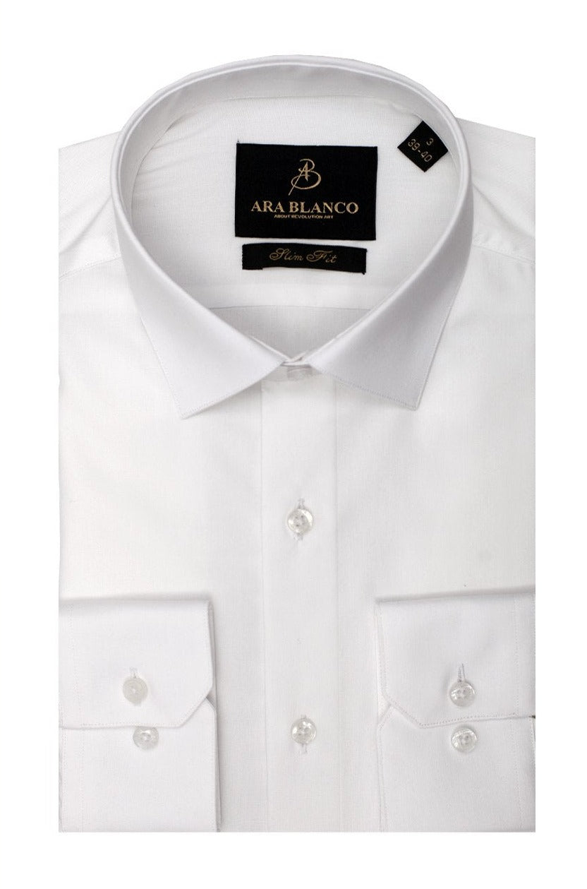 Chemise Slim Fit - Blanc