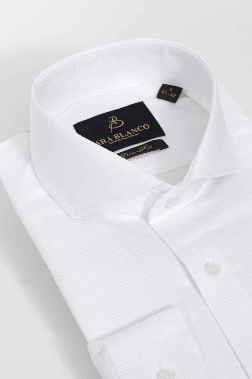 Chemise Slim Fit - Blanc